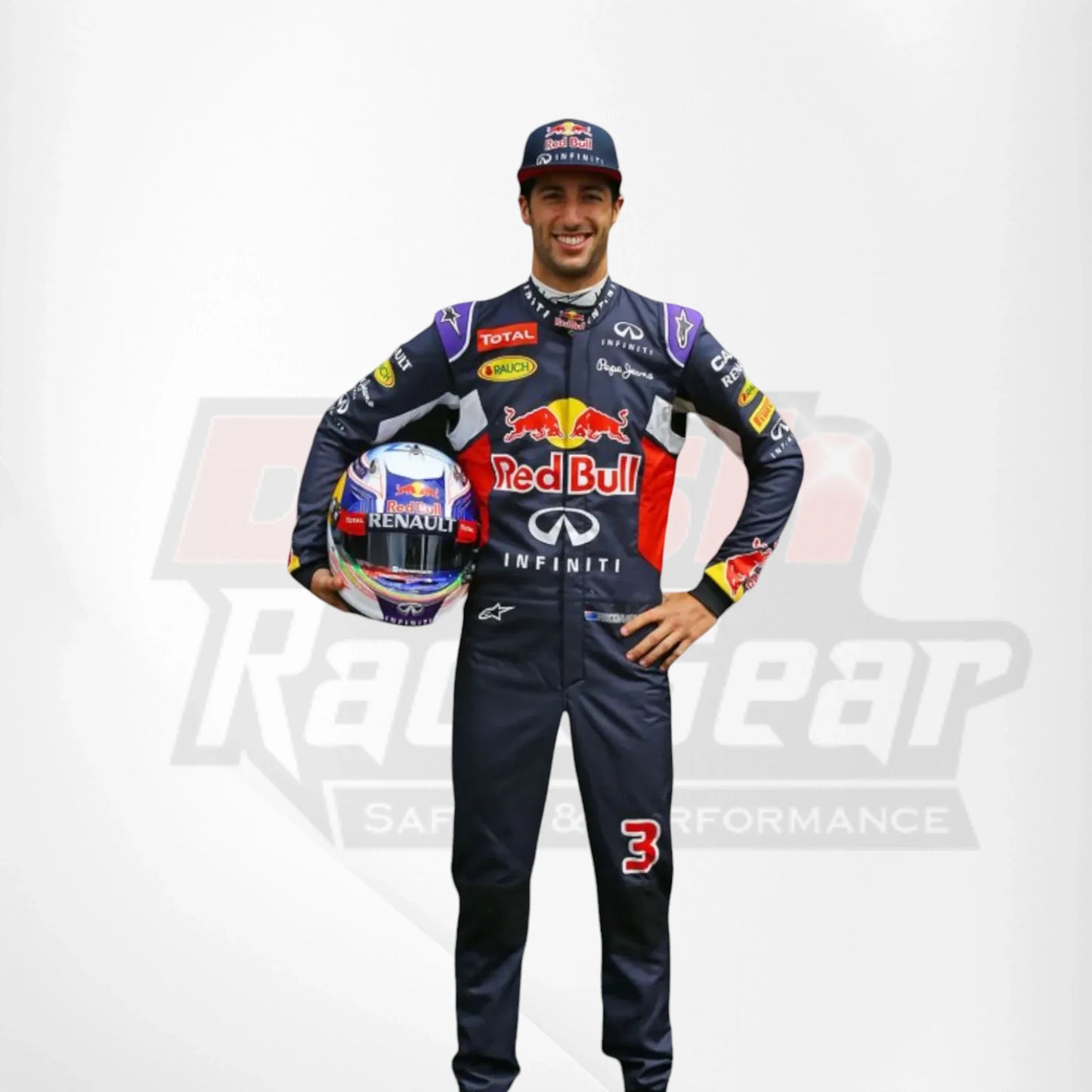 2015 Daniel Ricciardo Infiniti F1 Race Suit - Dash Racegear