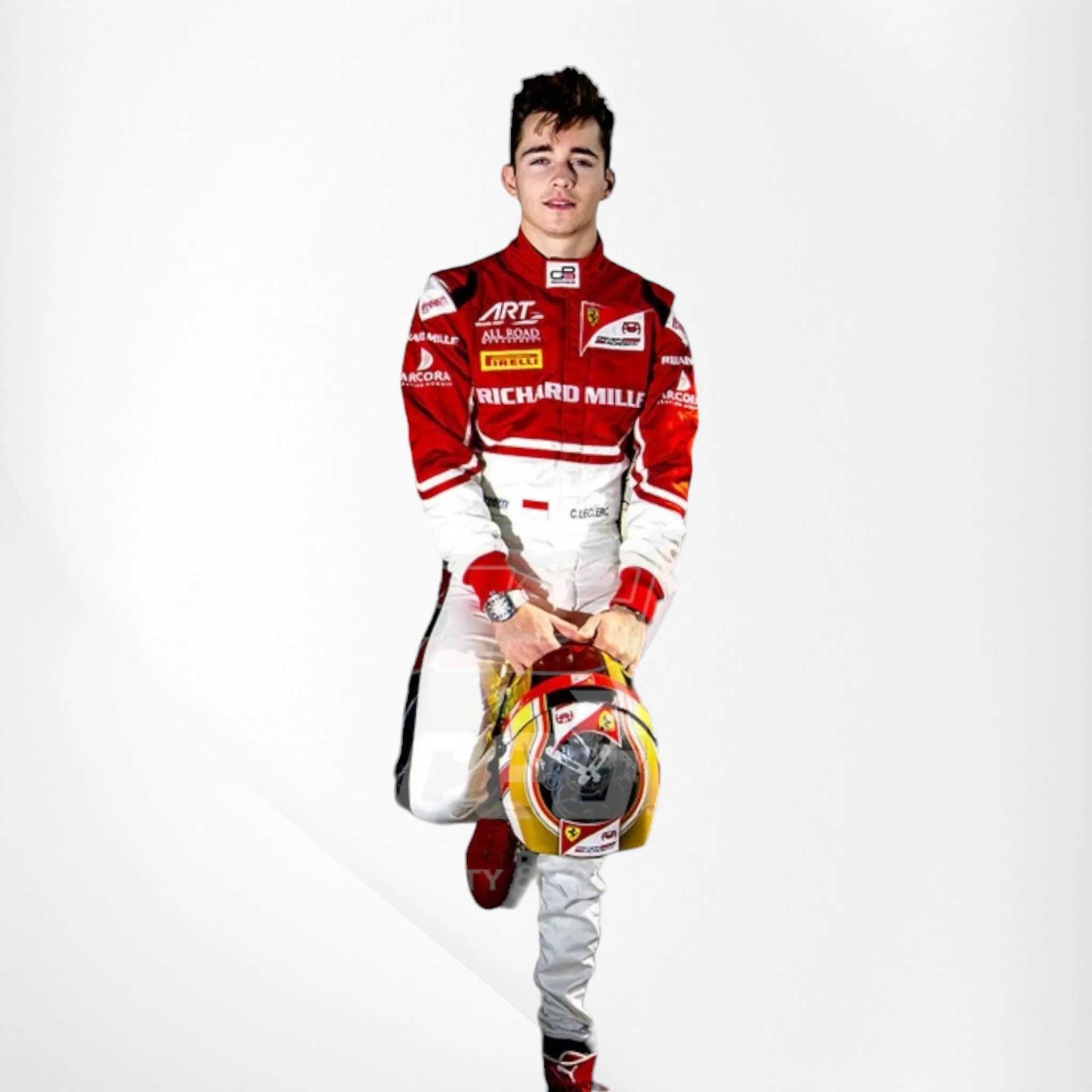 2016 Charles Leclerc Ferrari F1 Race Suit - GP3