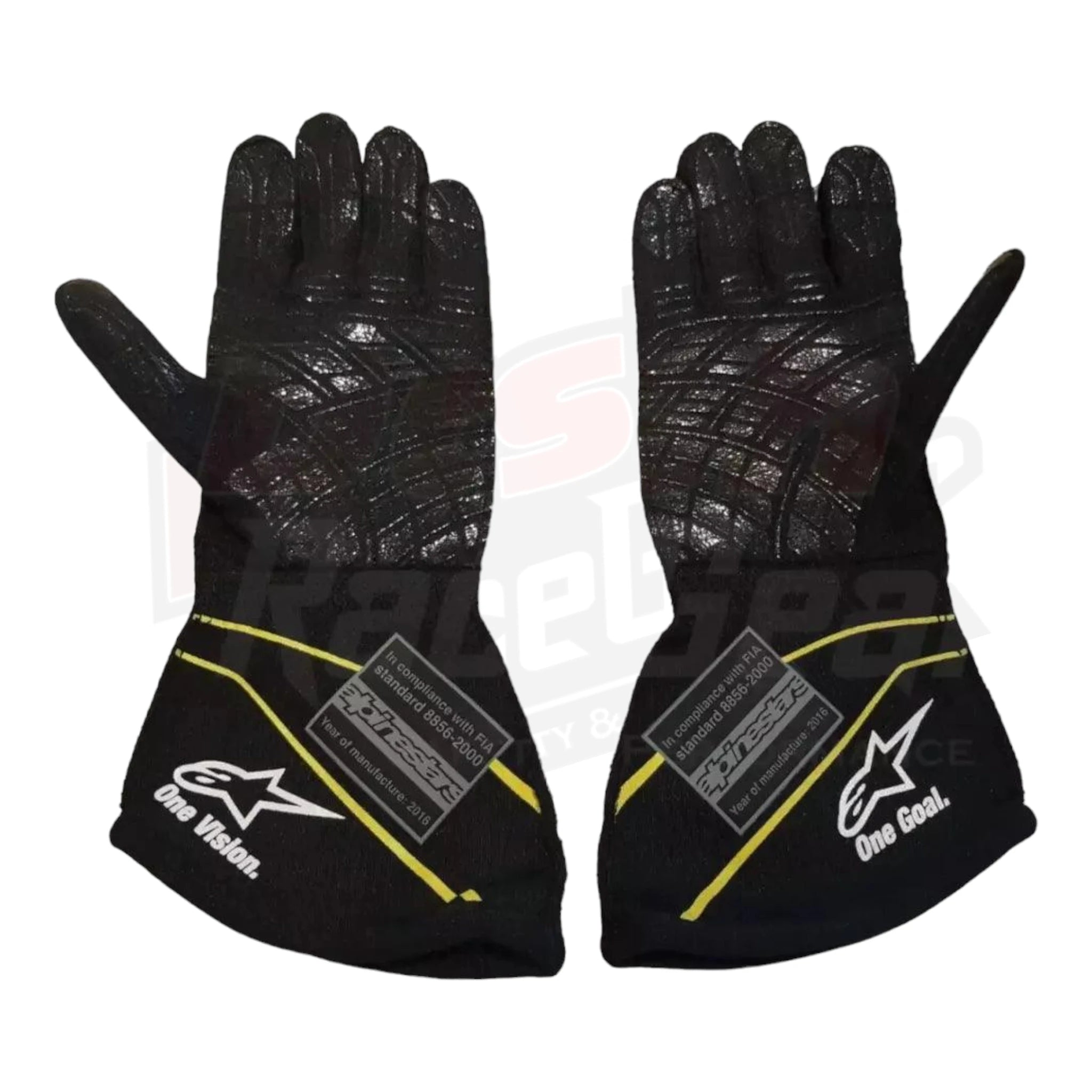 2016 Esteban Ocon Alpinestars F1 Race Gloves