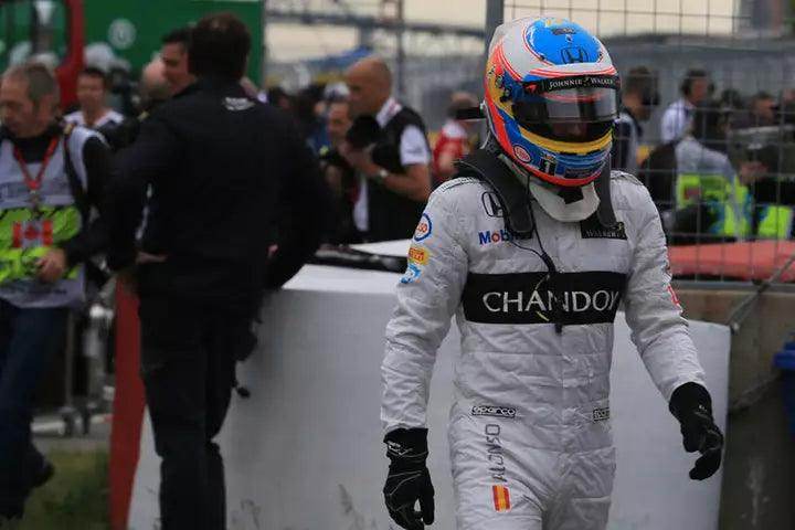 2016 Fernando Alonso F1 Race gloves - Dash Racegear
