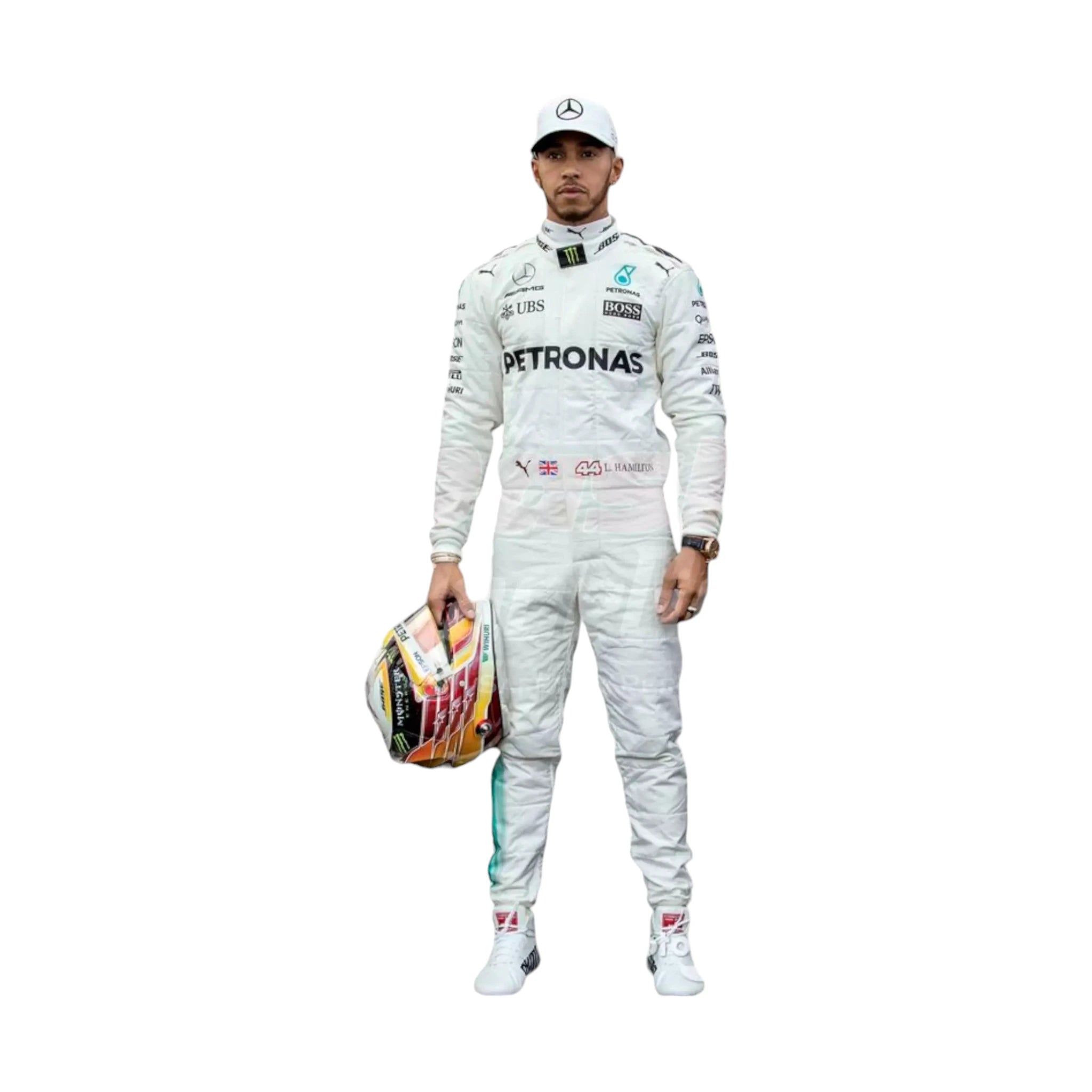 2017 Lewis Hamilton Mercedes-Benz F1 Racing Suit