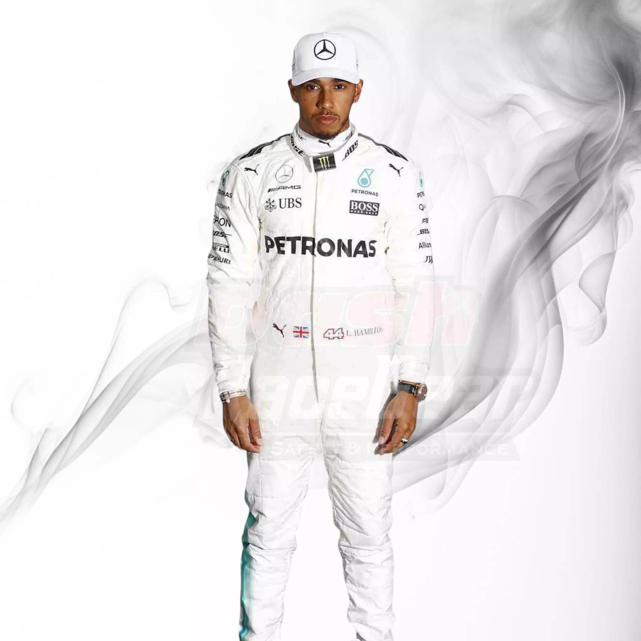 2017 Lewis Hamilton Mercedes-Benz F1 Racing Suit KIDS - Dash Racegear Store