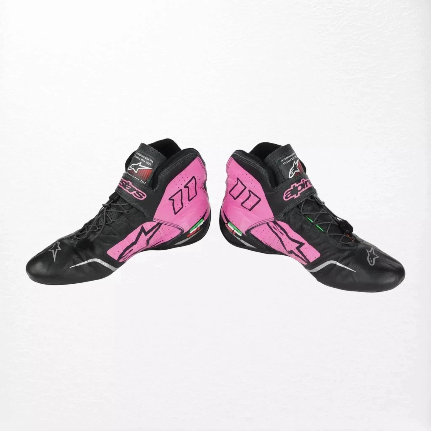 2017 Sergio Perez Alpinestars F1 Race Boots - Dash Racegear