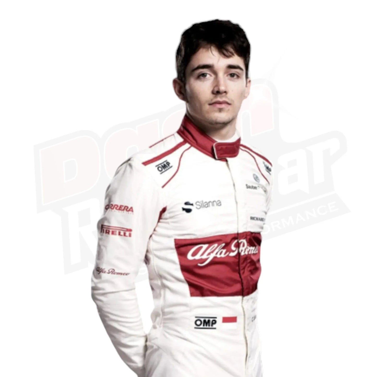 2018 Charles Leclerc Alfa Romeo Sauber F1 Suit - Dash Racegear