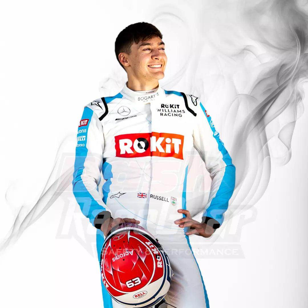 2020 George Russell Williams Racing F1 Race Suit KIDS - Dash Racegear