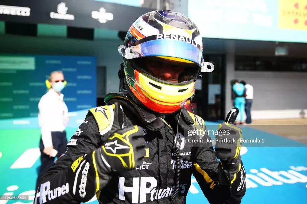 2020 Renault junior Oscar Piastri F3 Gloves - Dash Racegear