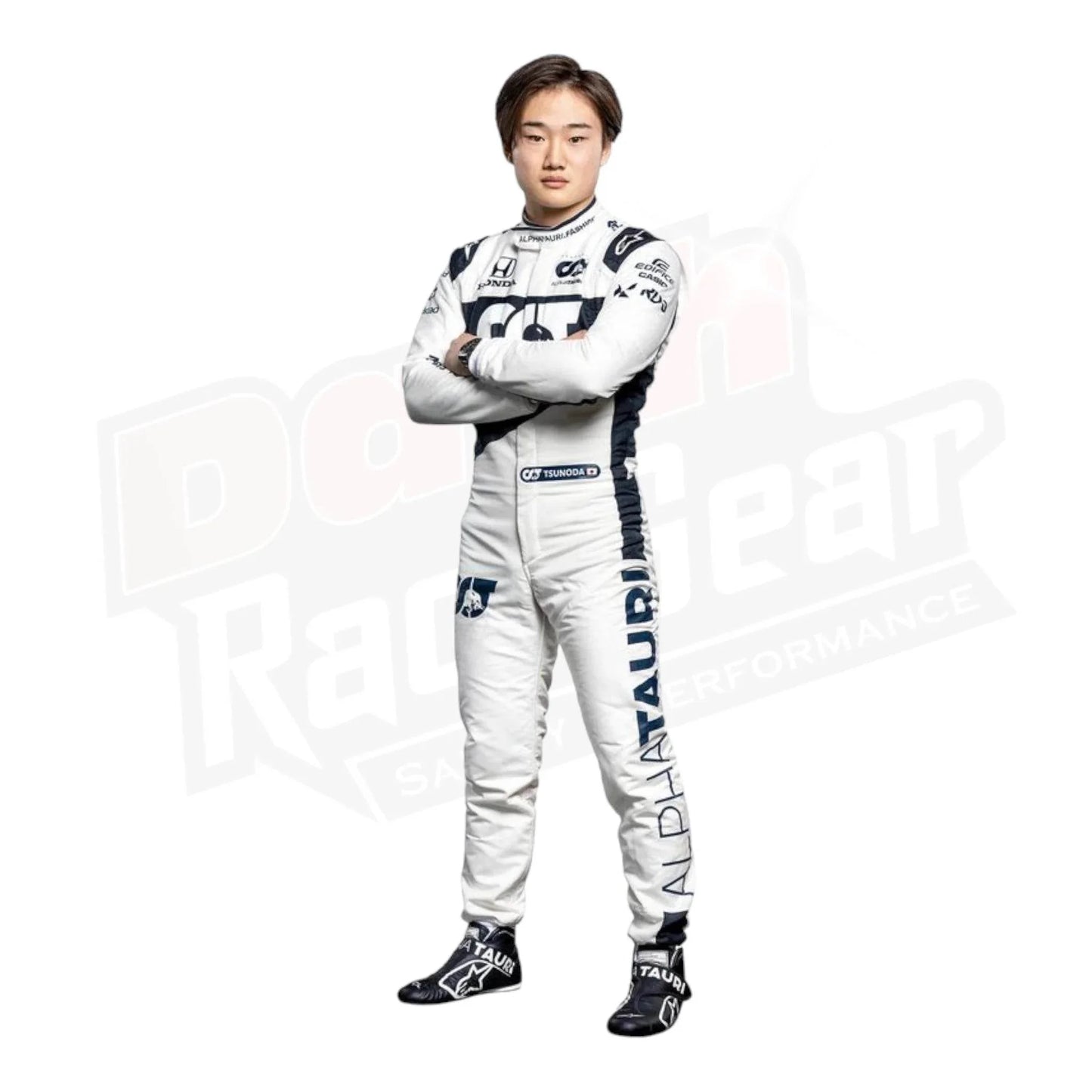 2020 Yuki Tsunoda AlphaTauri F1 Race Suit KIDS - Dash Racegear