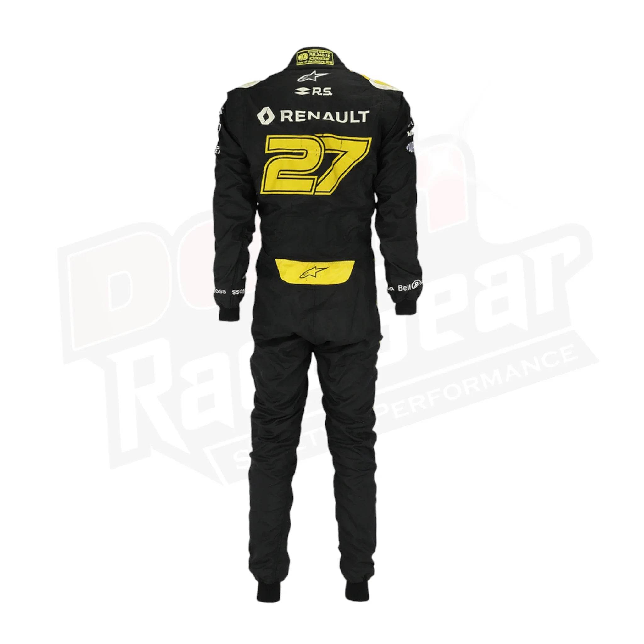 Carlos Sainz 2018 Renault F1 Racing Suit Brazilian Grand Prix - Dash Racegear Store