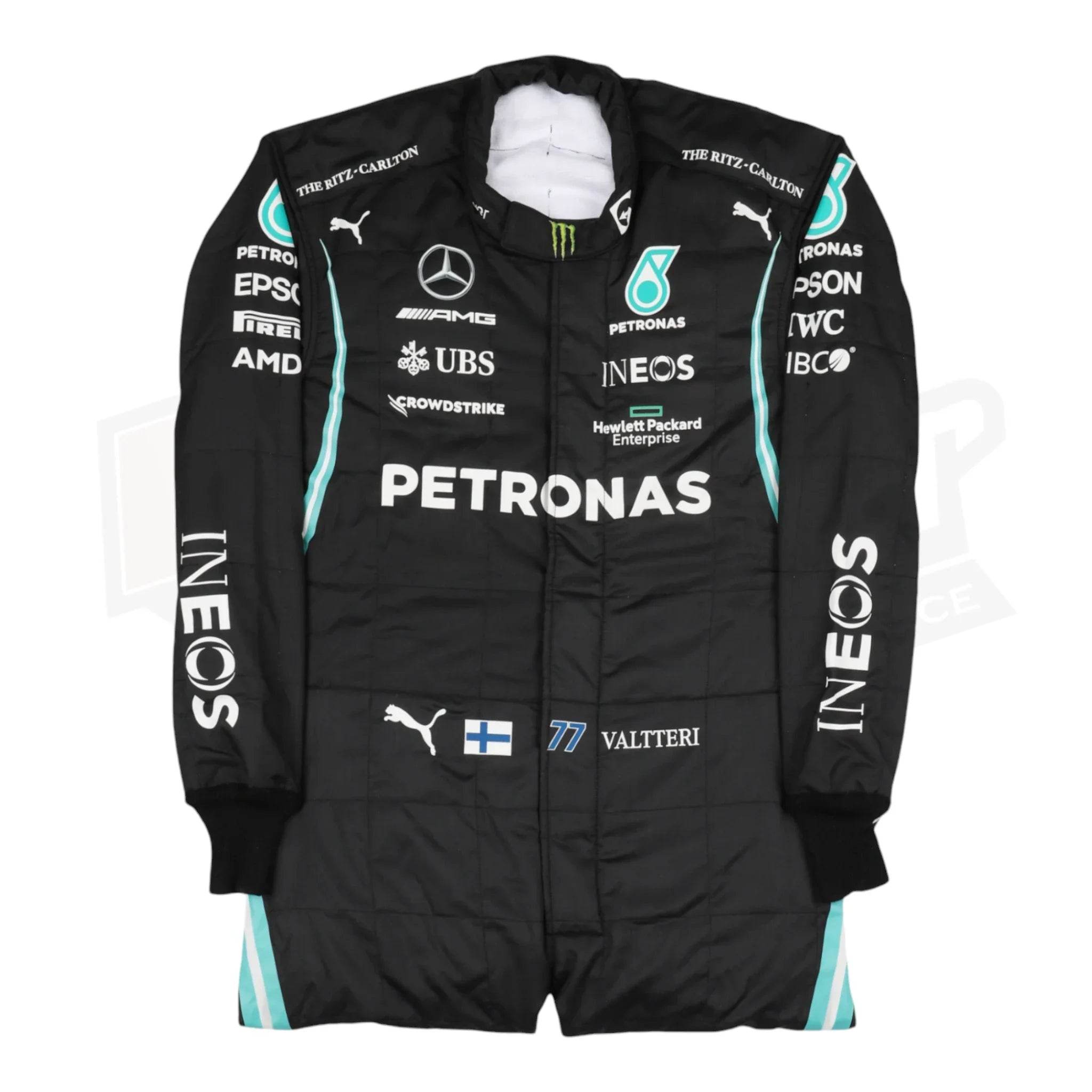 2021 Lewis Hamilton Mercedes-AMG Petronas F1 Team Replica Race Suit KIDS - Dash Racegear Store