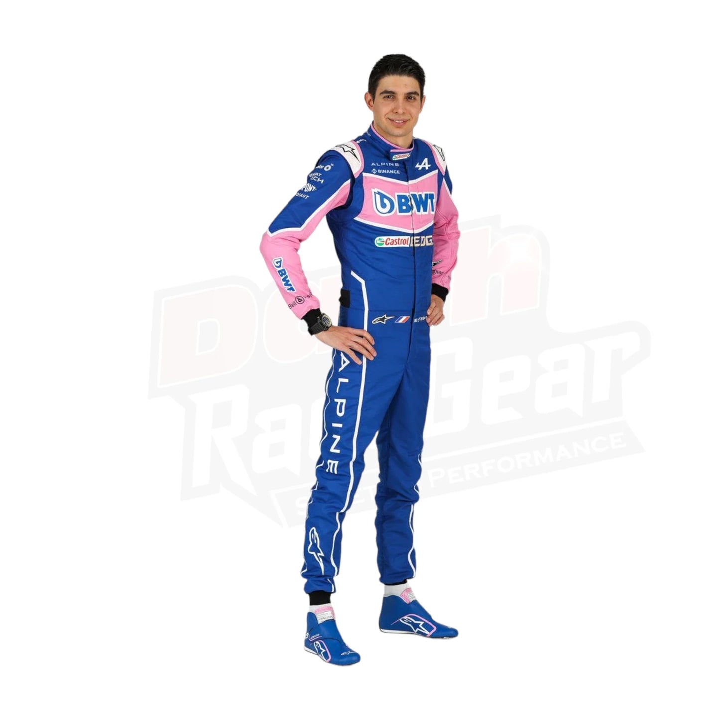 2022 ESTEBAN OCON BWT F1 RACE SUIT KIDS - Dash Racegear