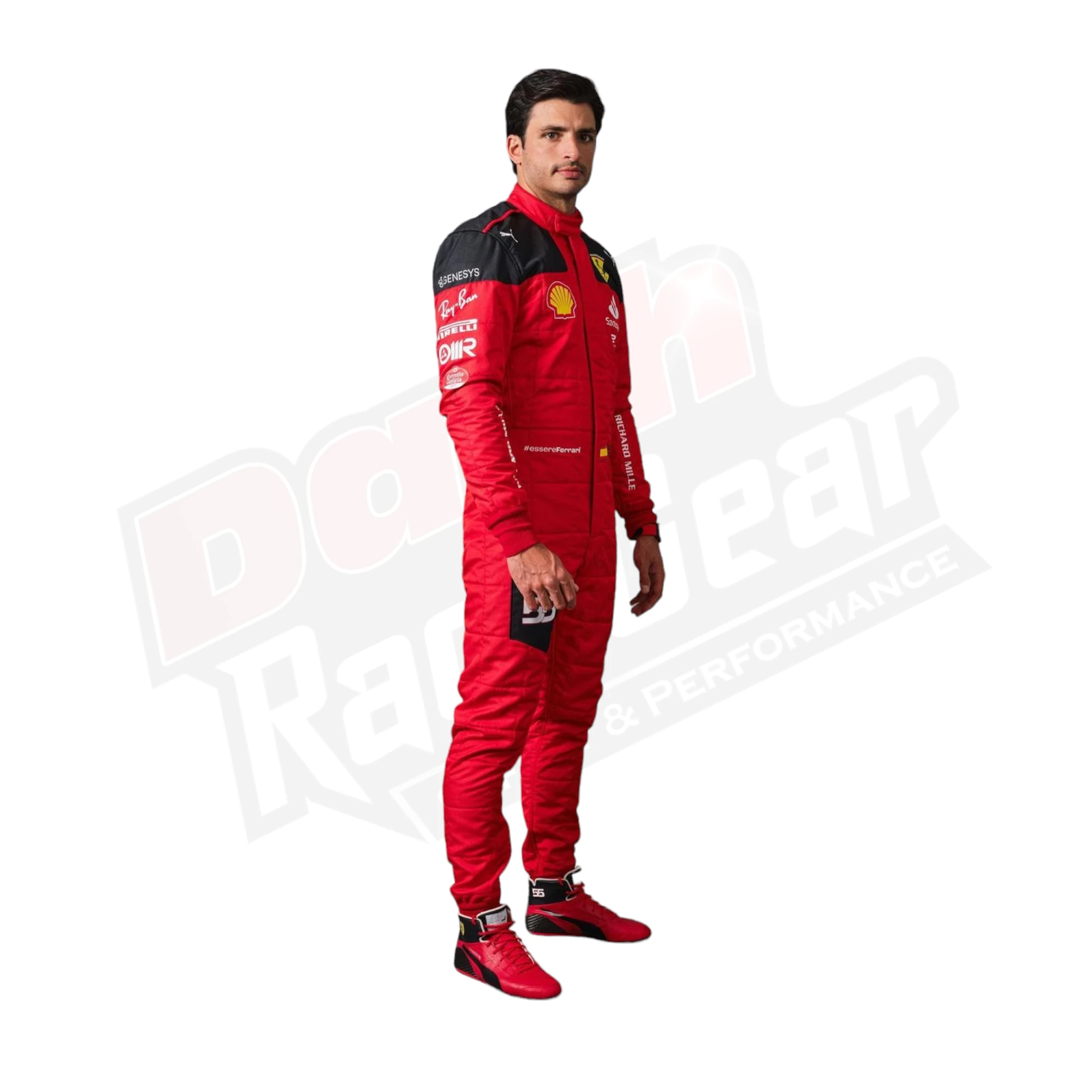 2023 Carlos Sainz Race Scuderia Ferrari F1 Race Suit