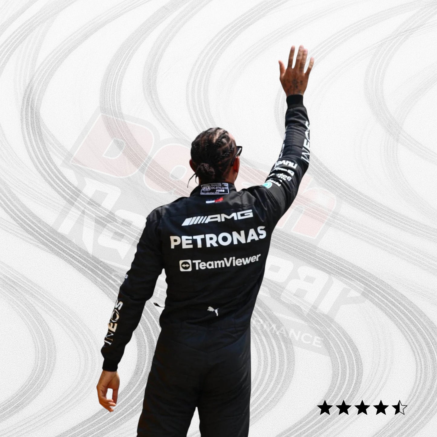 2023 Lewis Hamilton Mercedes AMG F1 Race Suit
