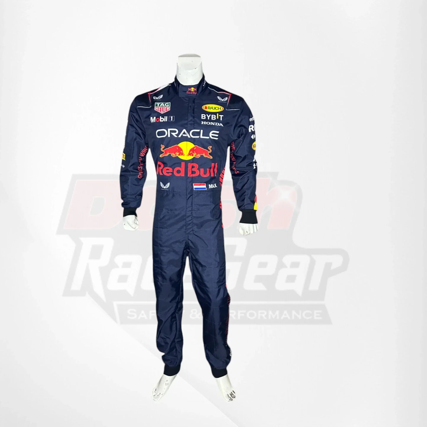 Official Style 2023 Max Verstappen Red Bull Racing Formula 1 Suit - Dash Racegear