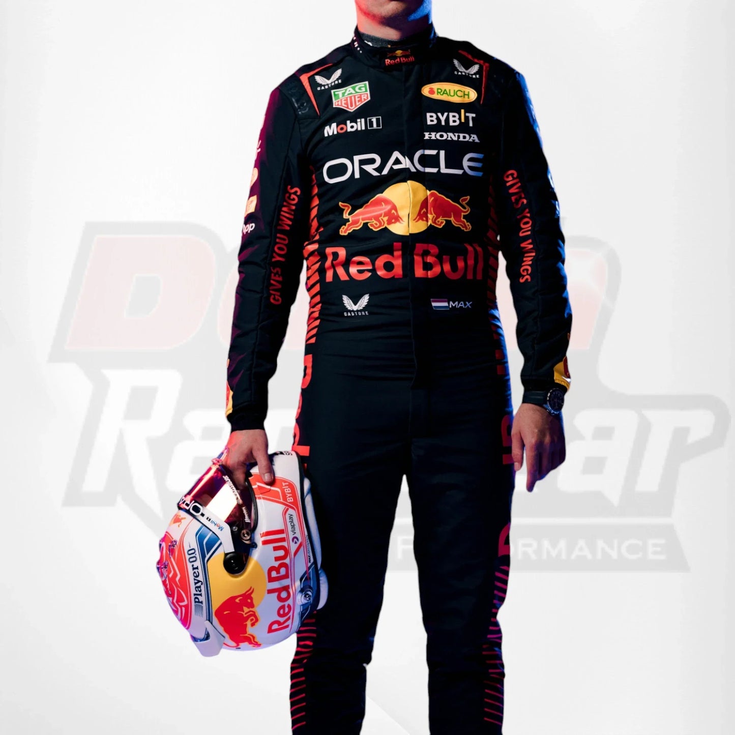 Official Style 2023 Max Verstappen Red Bull Racing Formula 1 Suit - Dash Racegear