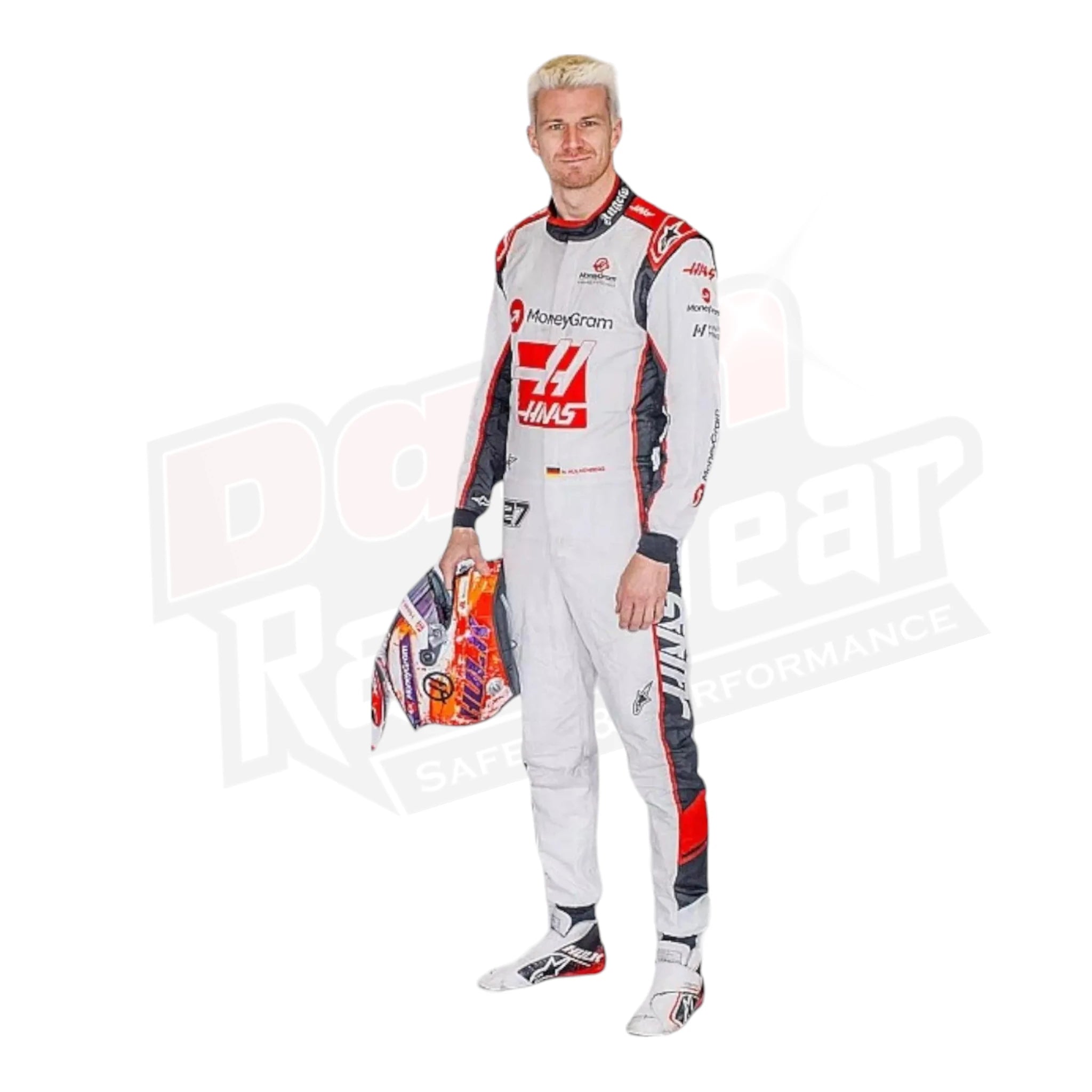 2023 Nico Hulkenberg Haas F1 Race Suits - Las Vegas