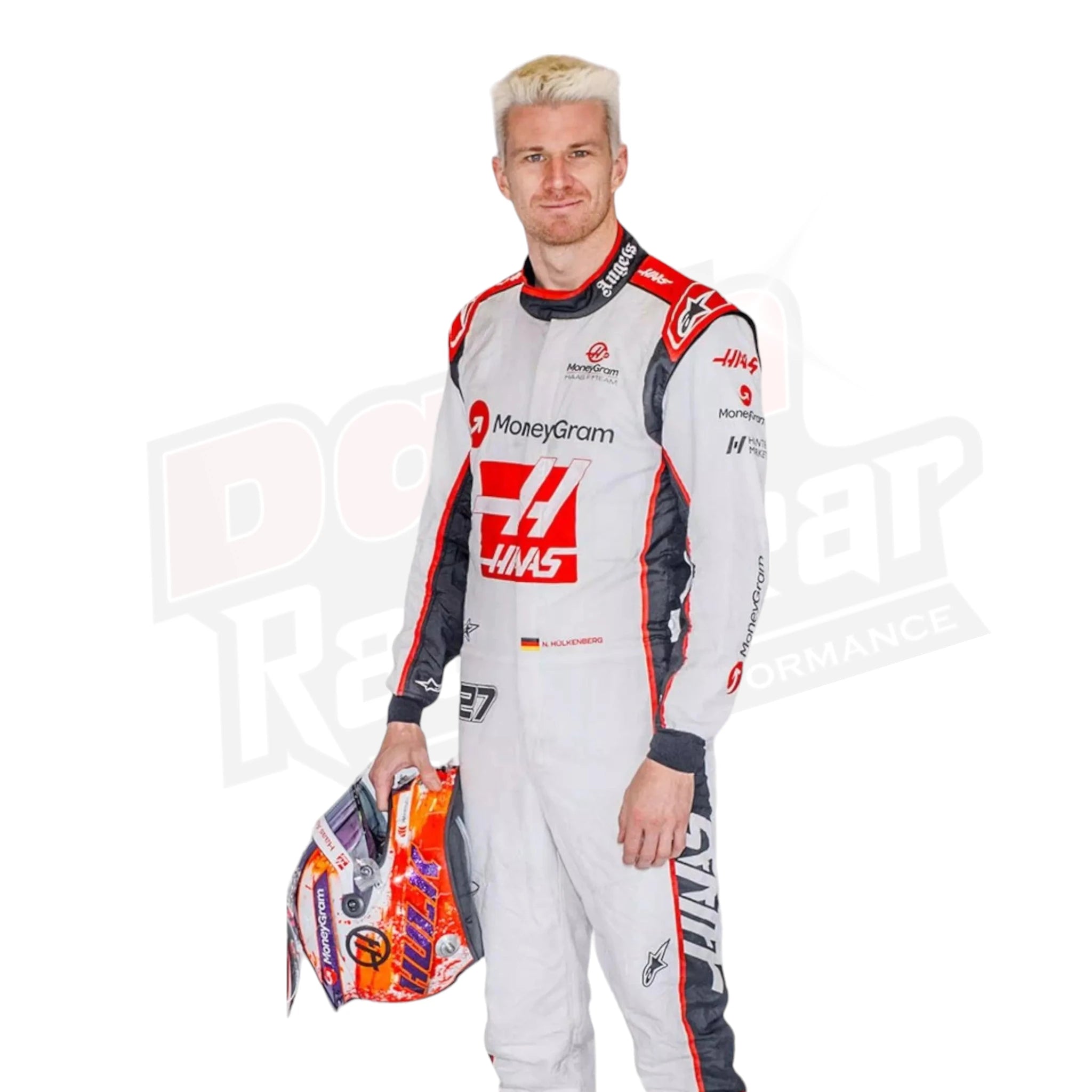 2023 Nico Hulkenberg Haas F1 Race Suits - Las Vegas
