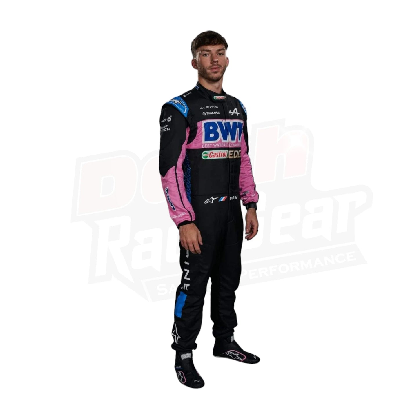2023 Pierre Gasly BWT Alpine F1 Team Race Suit - Mexico GP - Dash Racegear