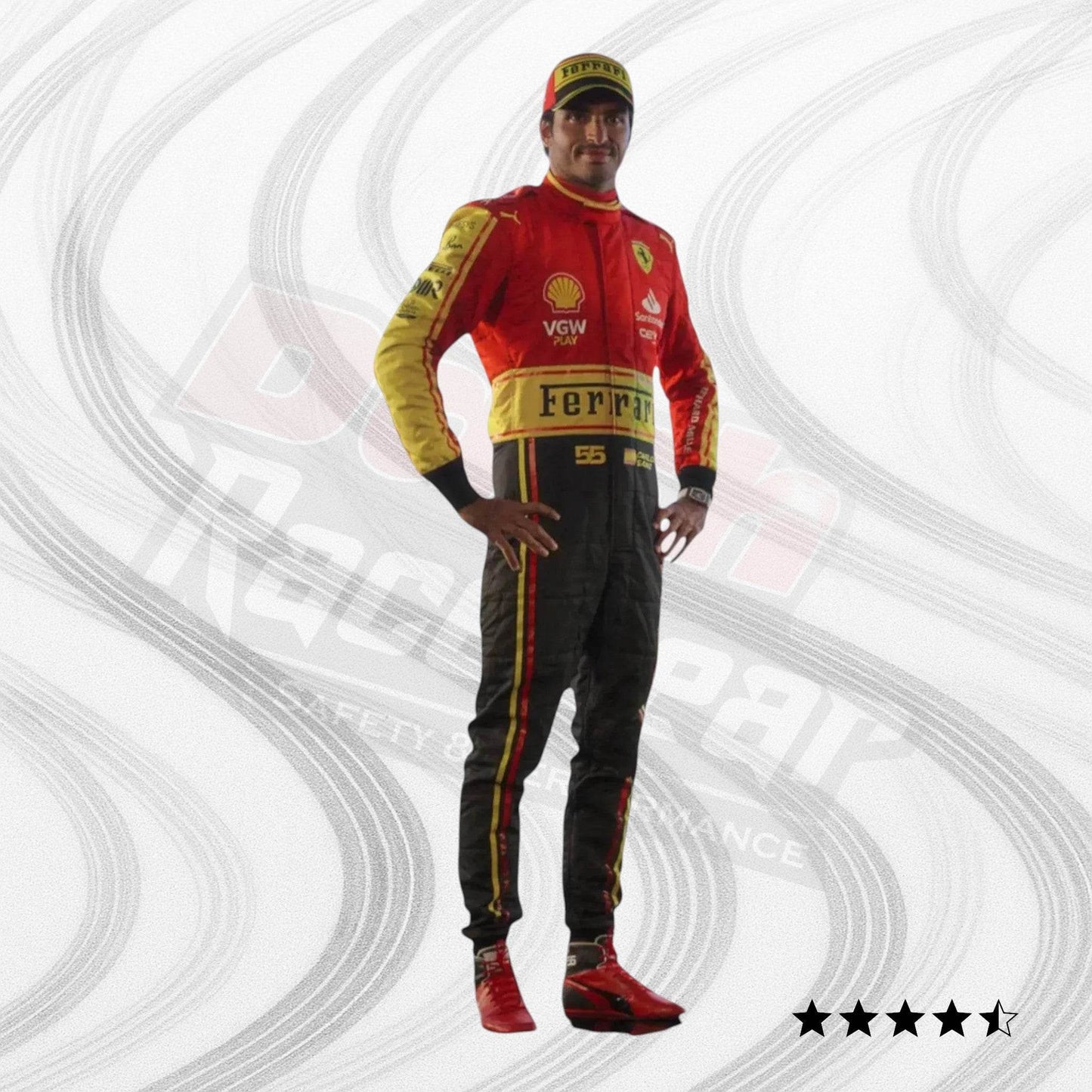 2023 Scuderia Ferrari F1 Race Suit KIDS Monza GP Special Edition - Dash Racegear