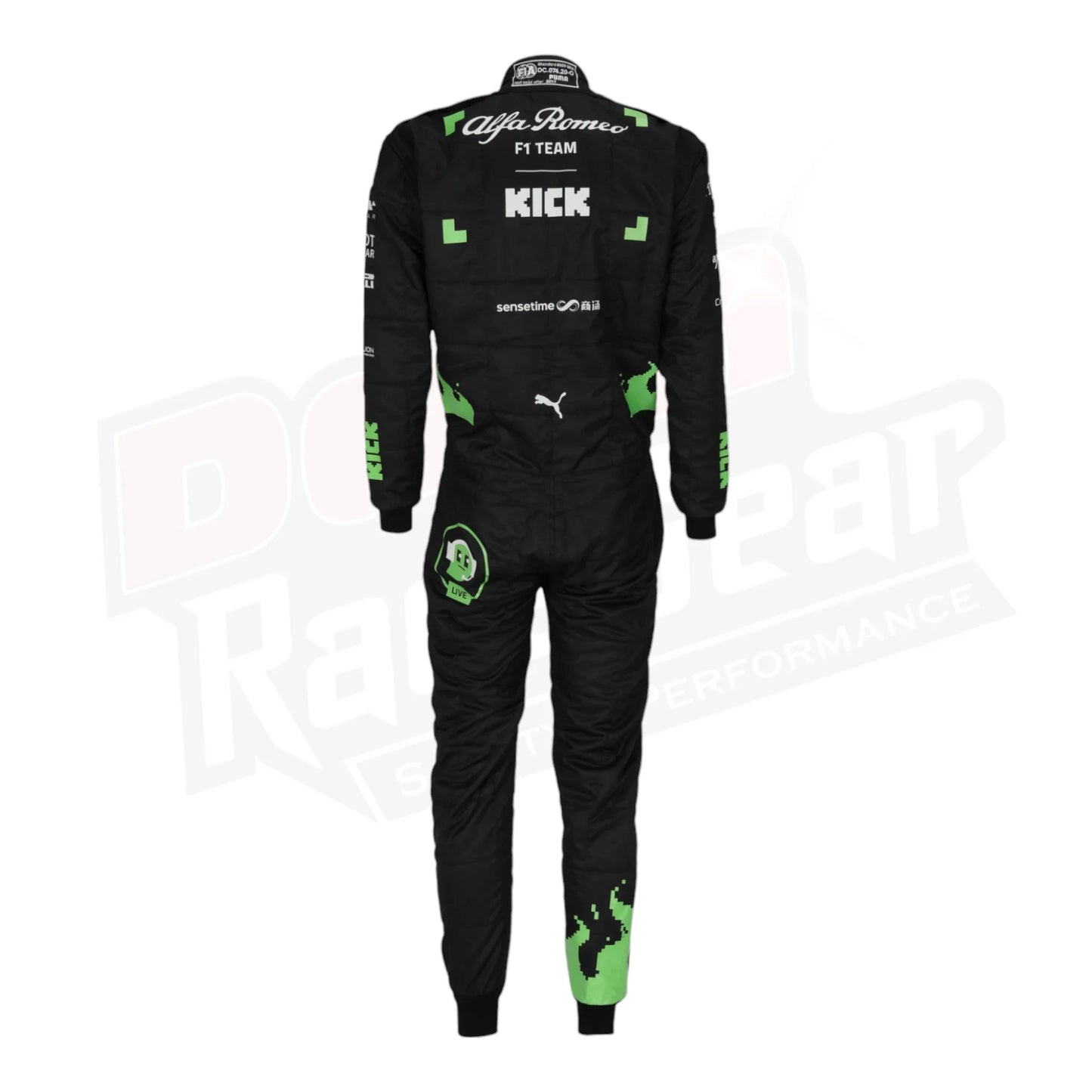 2023 Zhou Guanyu Alfa Romeo F1 Team Racing Suit – Belgian GP - Dash Racegear