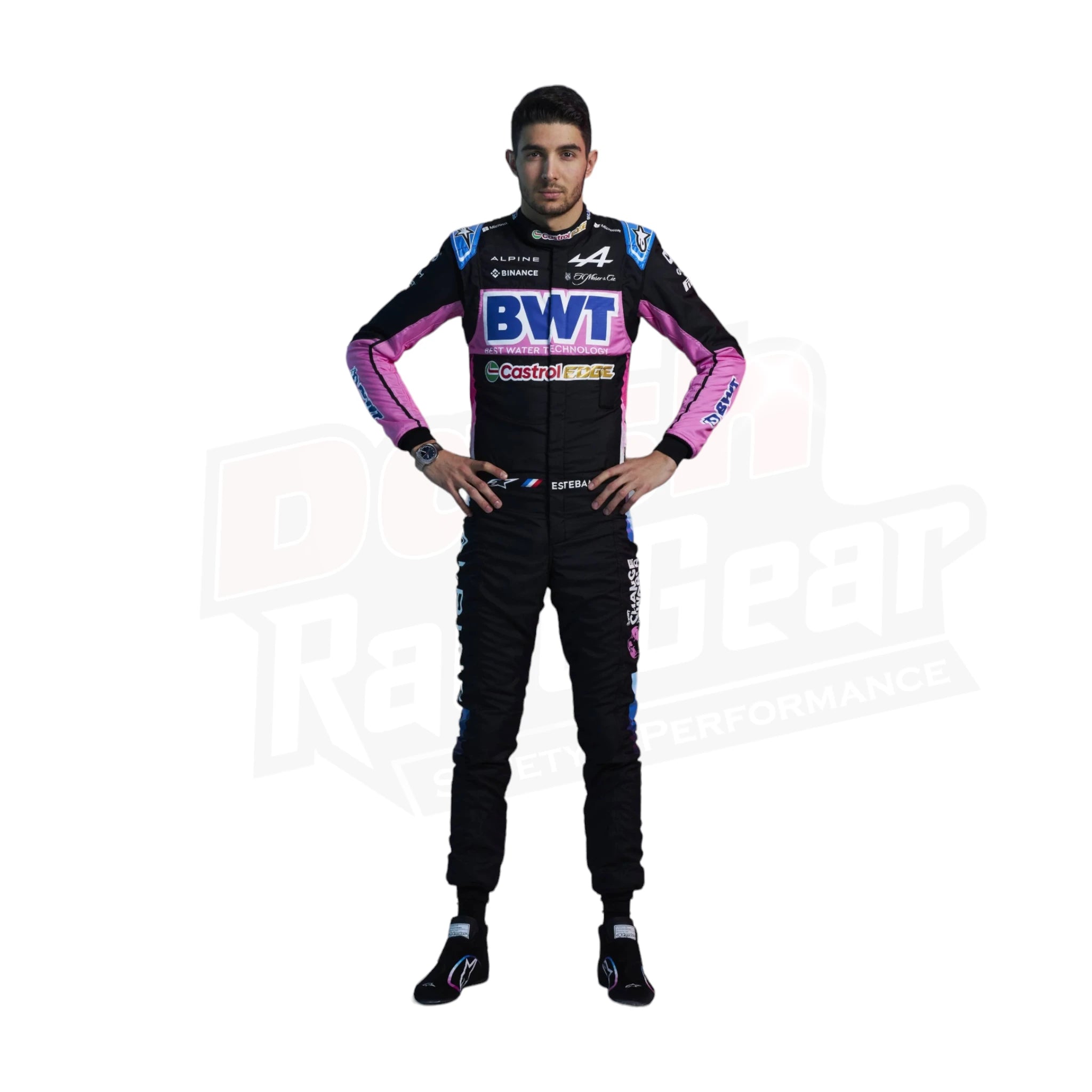 2024 BWT Pierre Gasly Esteban Ocon Alpine F1 Team Race Suit