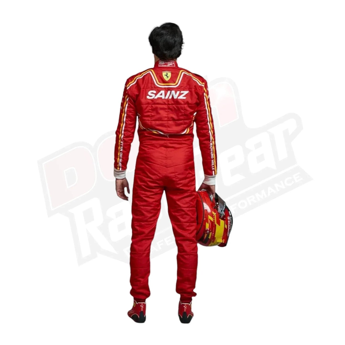 2024 Carlos Sainz Jr. Scuderia Ferrari Race suit New - Dash Racegear