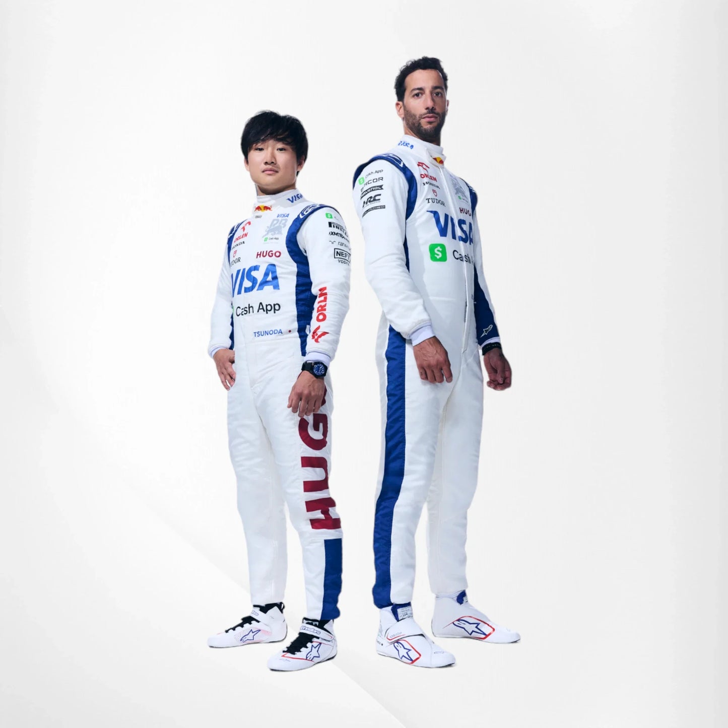 2024 Daniel Ricciardo Yuki Tsunoda F1 Team Race Suit - Las Vegas - Dash Racegear