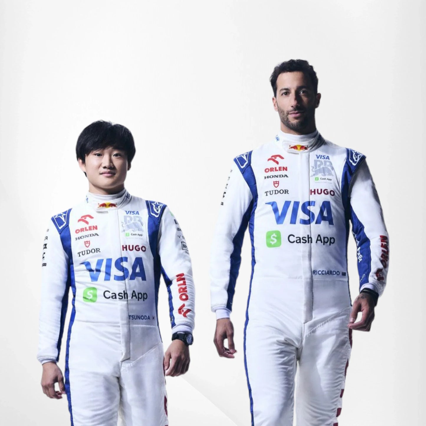 2024 Daniel Ricciardo Yuki Tsunoda F1 Team Race Suit - Las Vegas - Dash Racegear