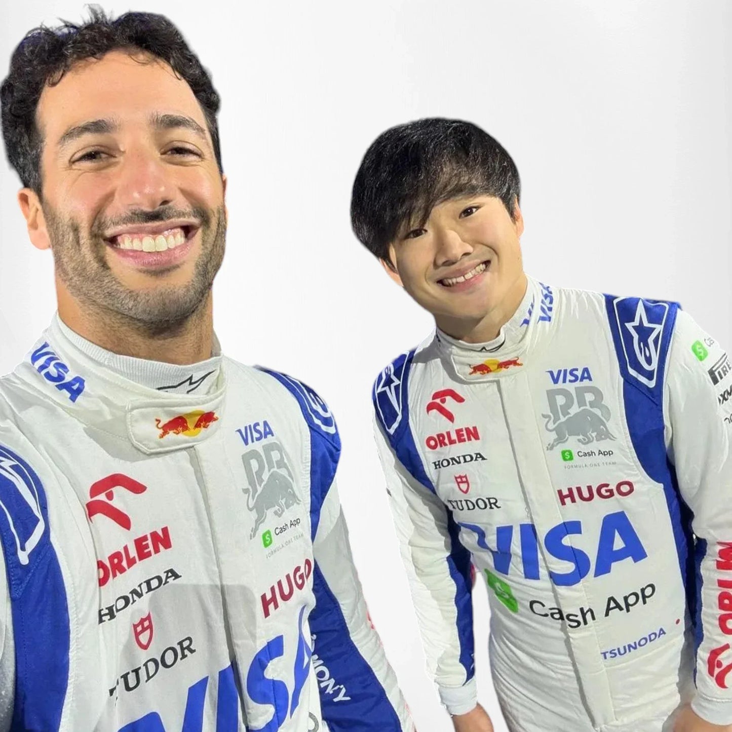 2024 Daniel Ricciardo Yuki Tsunoda F1 Team Race Suit - Las Vegas - Dash Racegear
