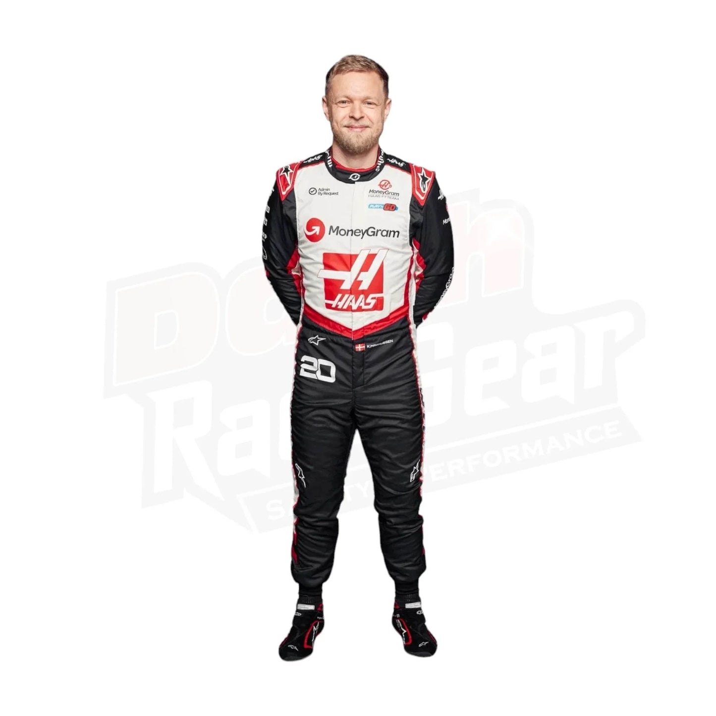 2024 Kevin Magnussen Haas F1 Team Race Suit KIDS - Dash Racegear