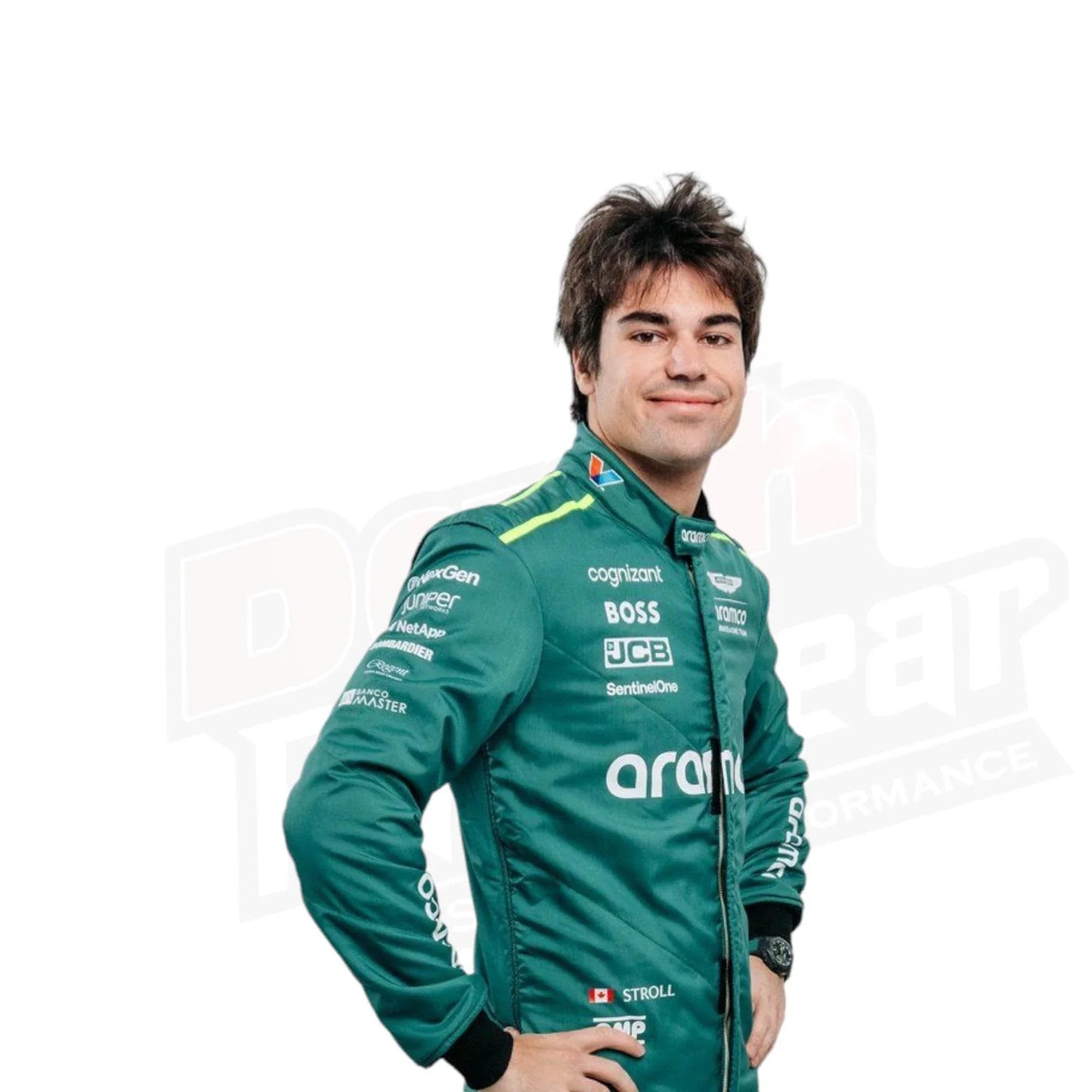 2024 Lance Stroll Aston Martin F1 Team Race Suit - Dash Racegear