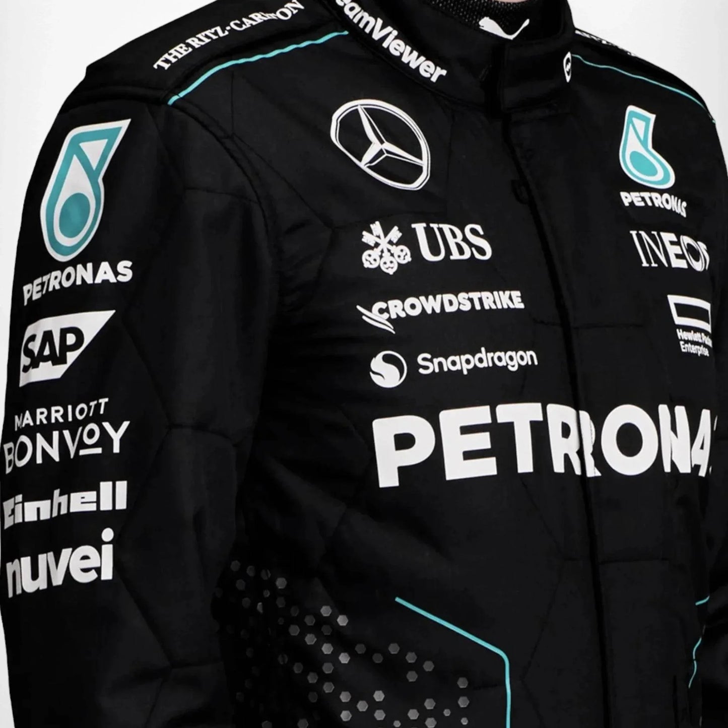 2024 Lewis Hamilton Mercedes AMG F1 Team Suit - Dash Racegear