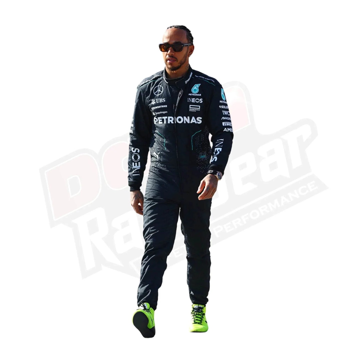 2024 Lewis Hamilton Mercedes AMG F1 Team Suit - Dash Racegear