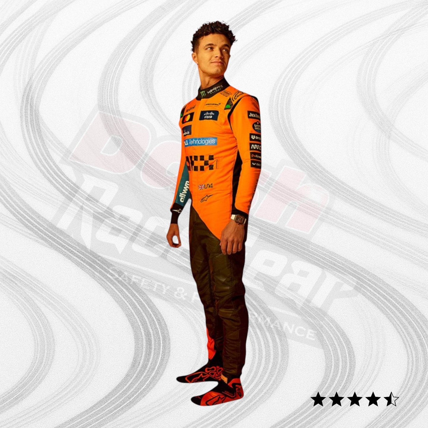2025 Lando Norris McLaren F1 Team Race Suit - Dash Racegear