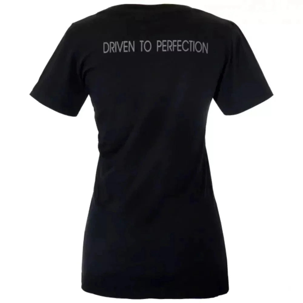 Ayrton Senna Ladies T-Shirt Senna Black - Dash Racegear