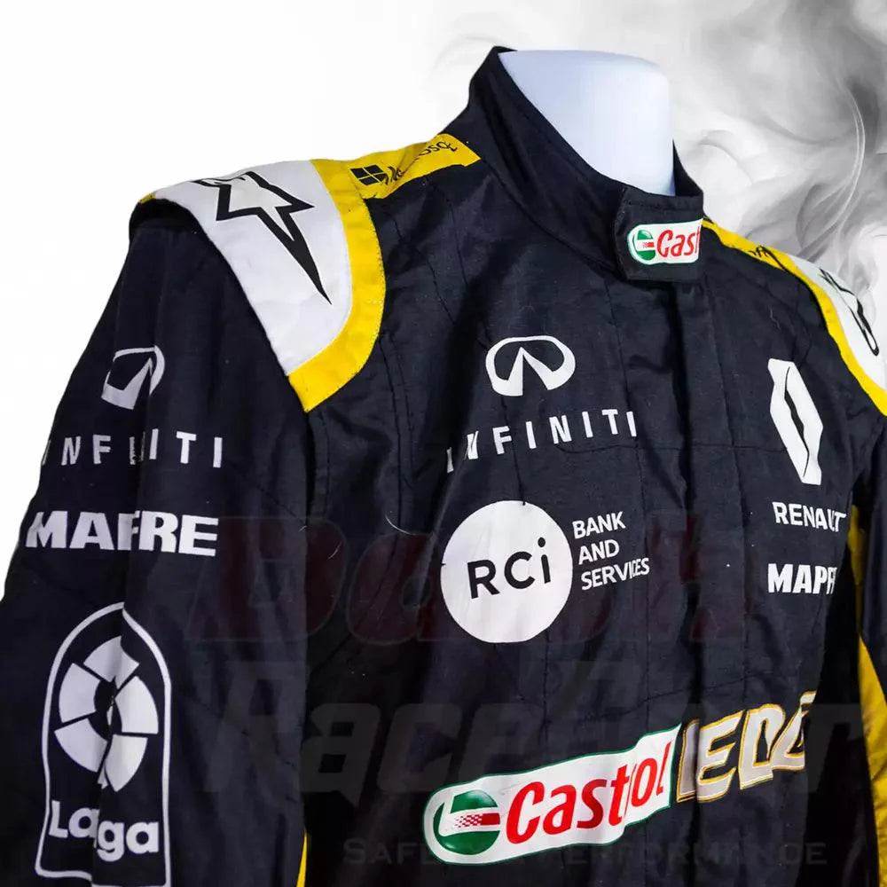 Carlos Sainz 2018 Renault F1 Racing Suit Brazilian Grand Prix - Dash Racegear Store
