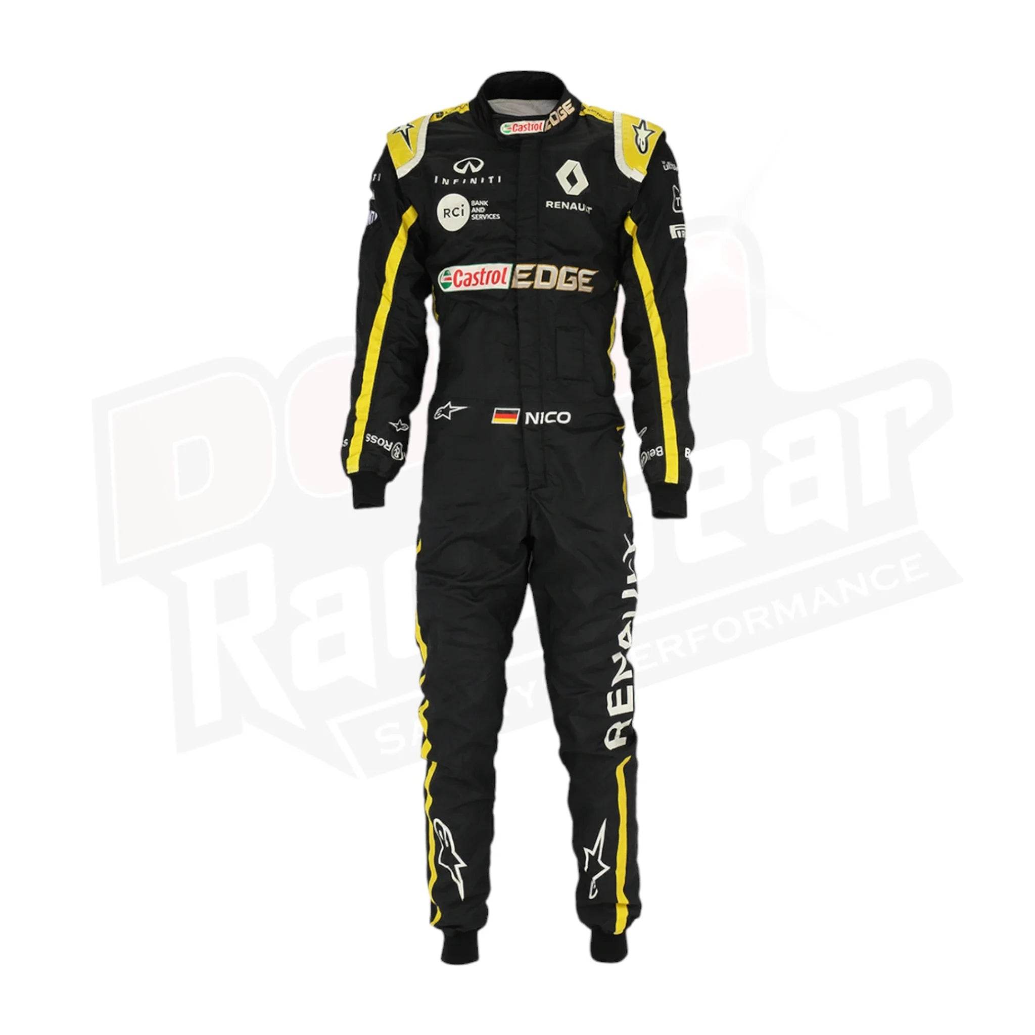 Carlos Sainz 2018 Renault F1 Racing Suit KIDS Brazilian Grand Prix - Dash Racegear Store