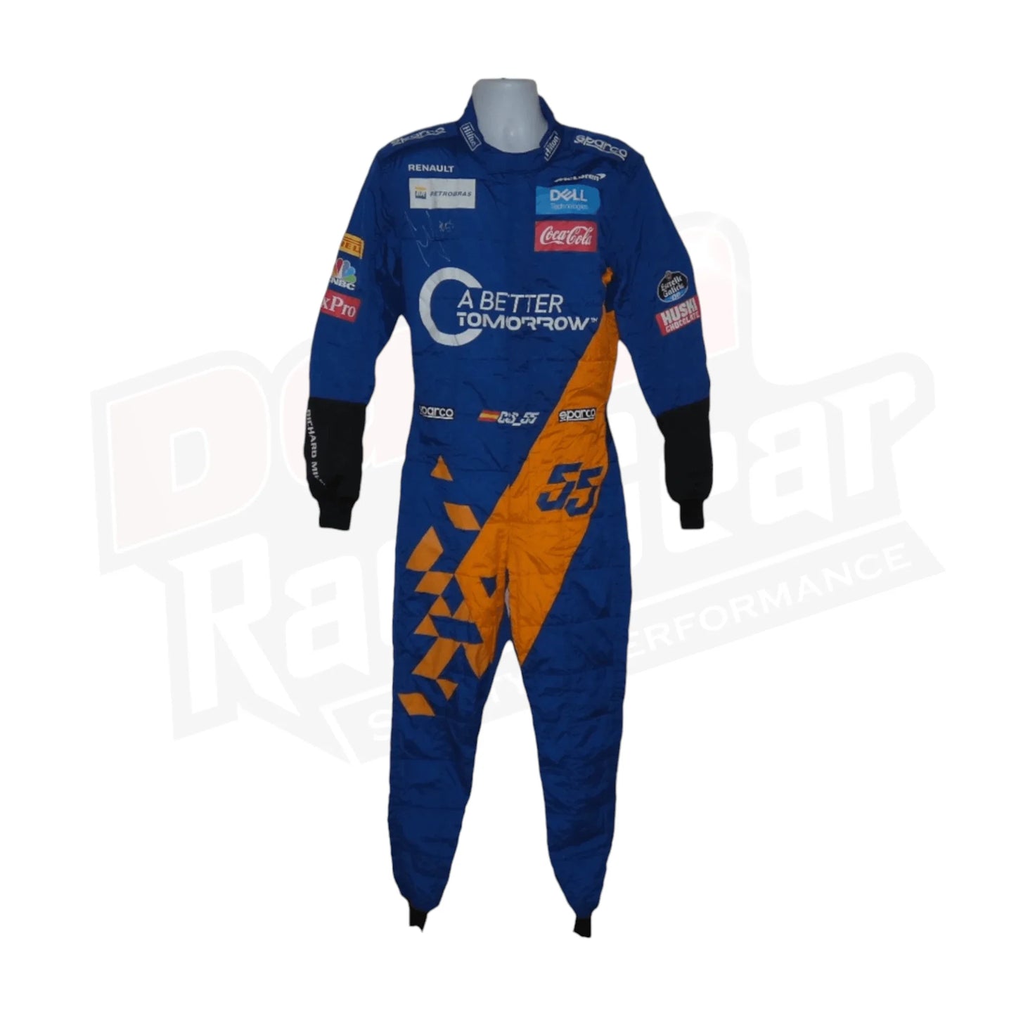 Carlos Sainz Jnr signed 2019 Chinese GP Mclaren race suit KIDS - Dash Racegear