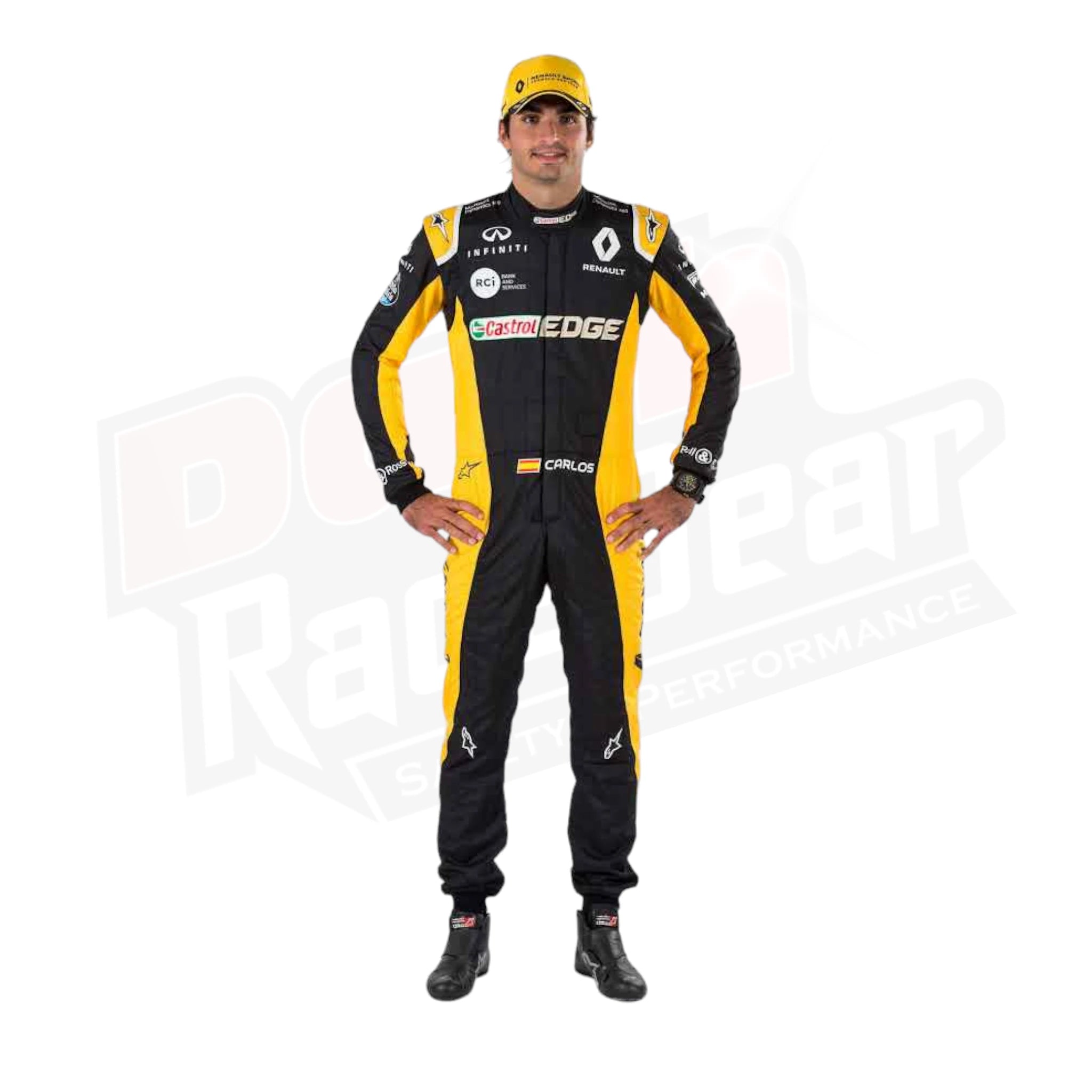 Carlos Sainz Renault 2017 F1 Race Suit USA GP