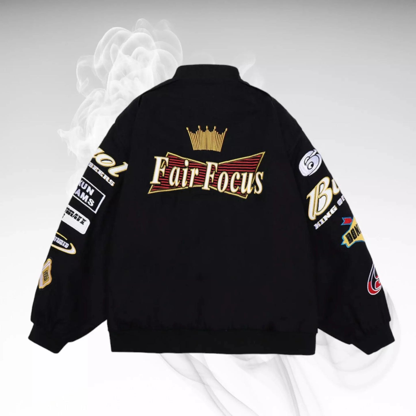 Fair Focus Embroidered Racing Jacket - Dash Racegear