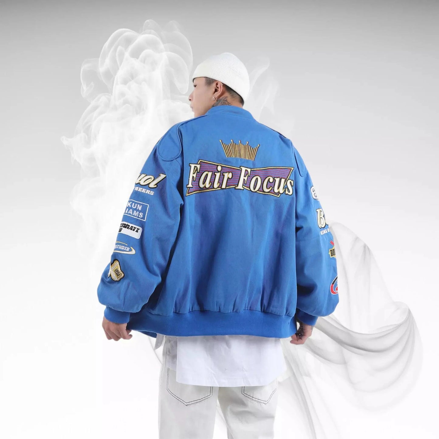 Fair Focus Embroidered Racing Jacket - Dash Racegear