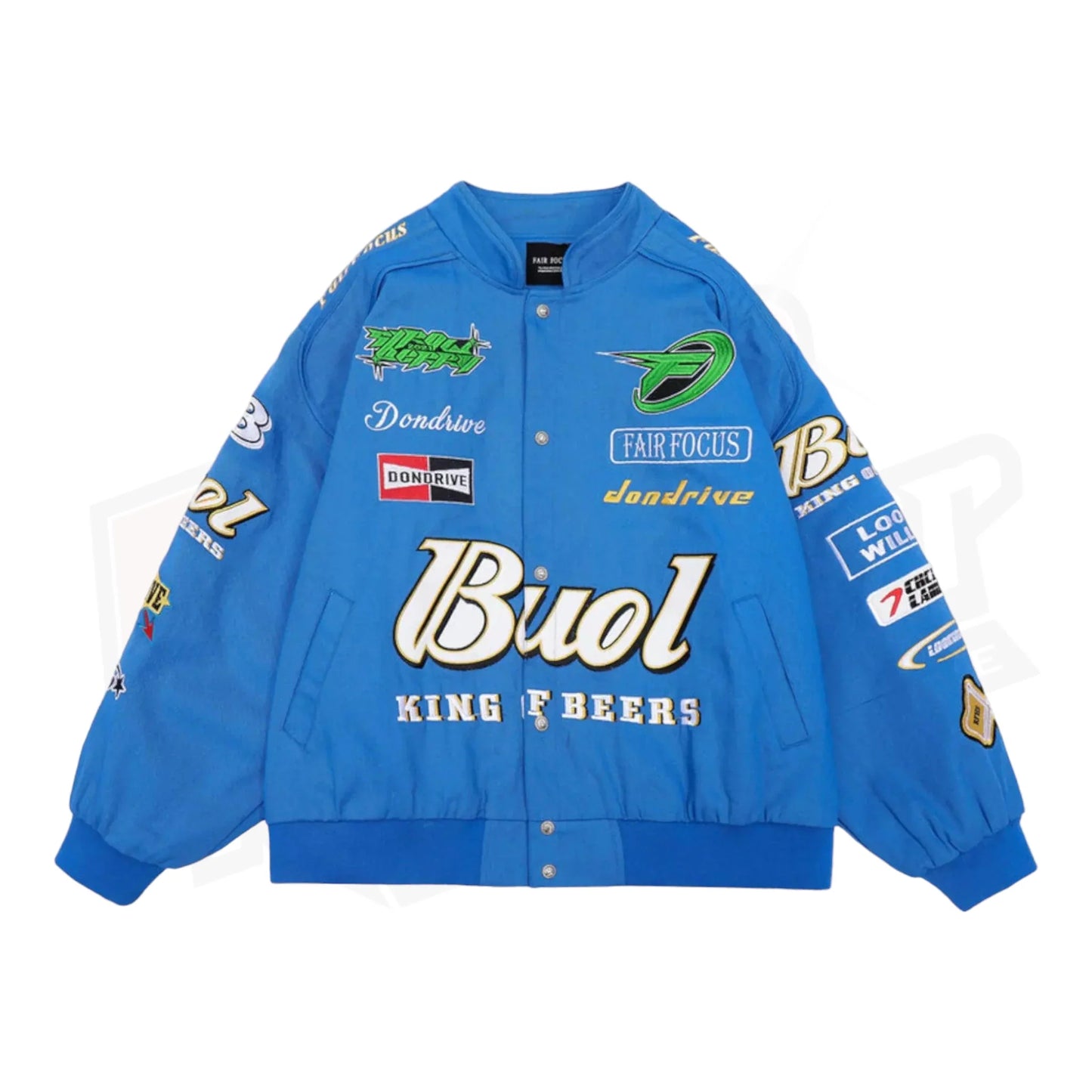 Fair Focus Embroidered Racing Jacket - Dash Racegear