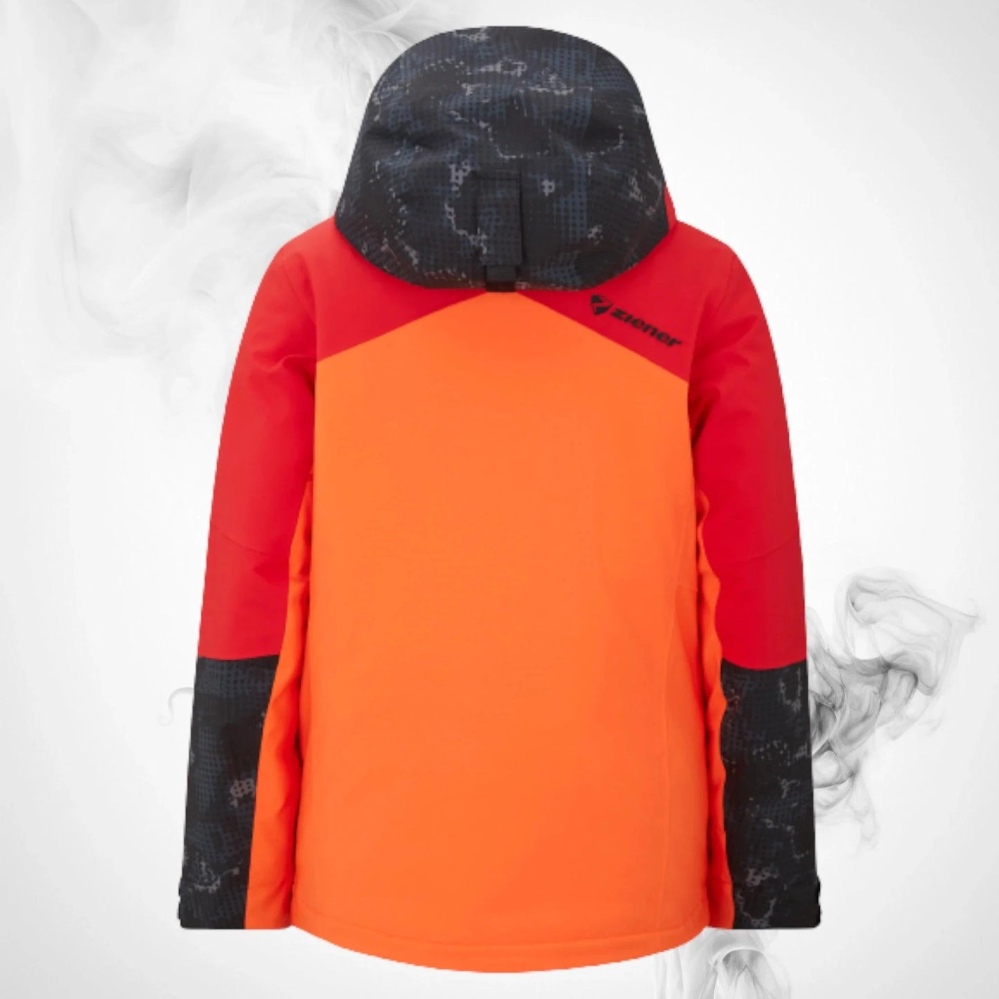 Ski Jacket Ziener Trivor Lady Padded Red Orange Pop - 2023/24 - Dash Racegear