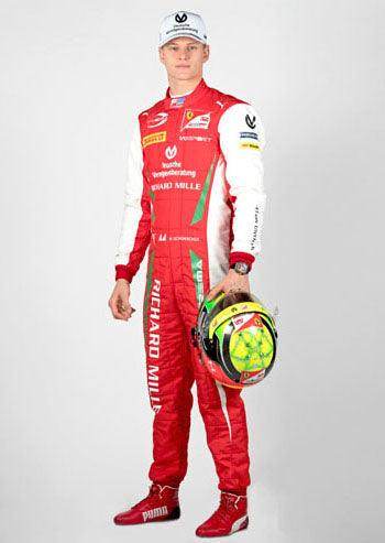 MICK SCHUMACHER Formula 2 Championship Replica Suit - Dash Racegear
