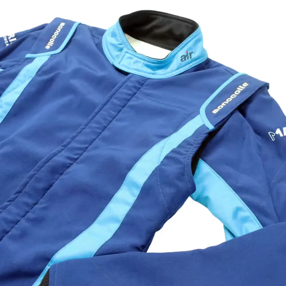 Marina FIA Blue Custom Racing Suits - Dash Racegear
