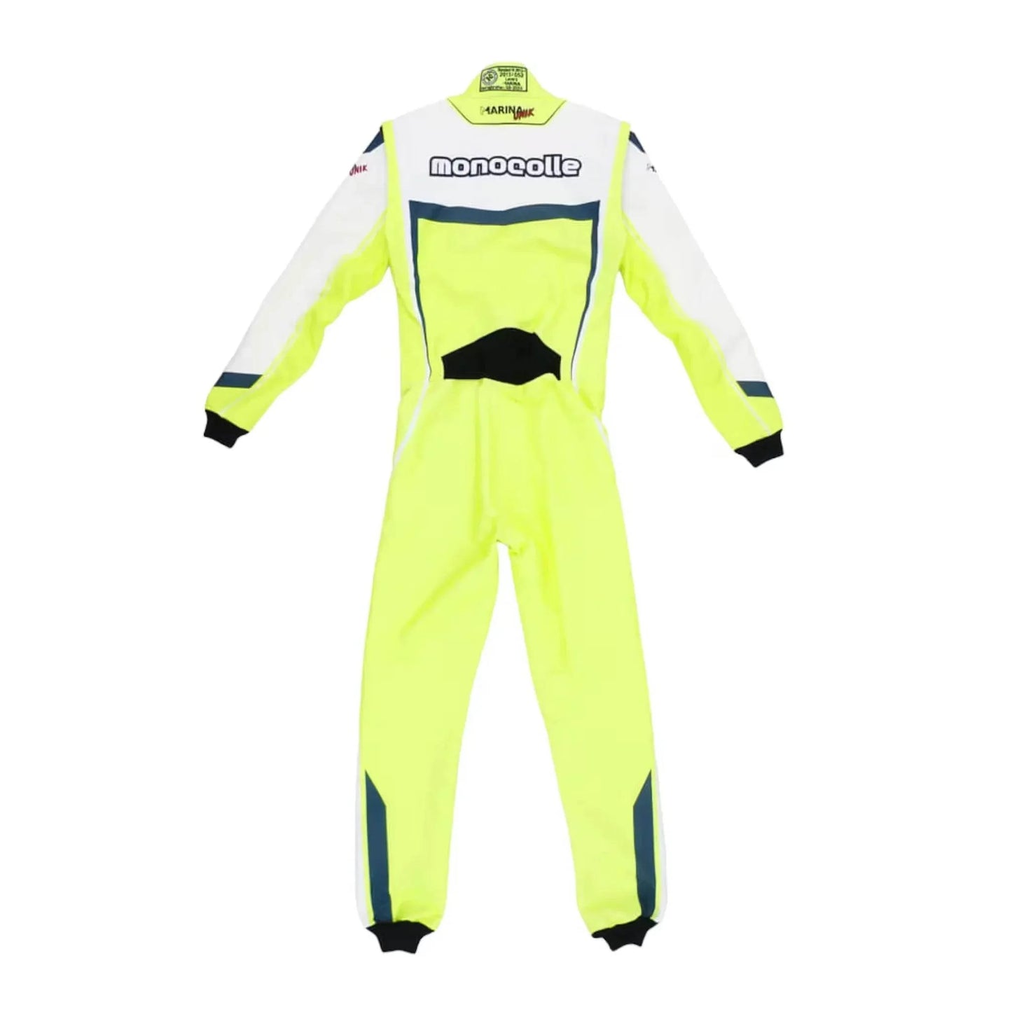 Marina Unik Lime Yellow Racing Kart Suits - Dash Racegear