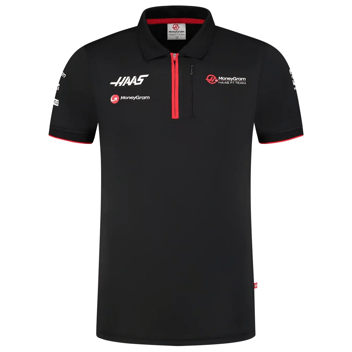 Men’s Fitted Polo Haas F1 Team - Dash Racegear