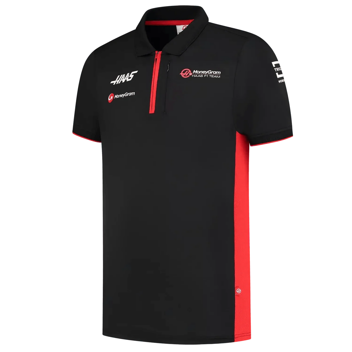 Men’s Fitted Polo Haas F1 Team - Dash Racegear