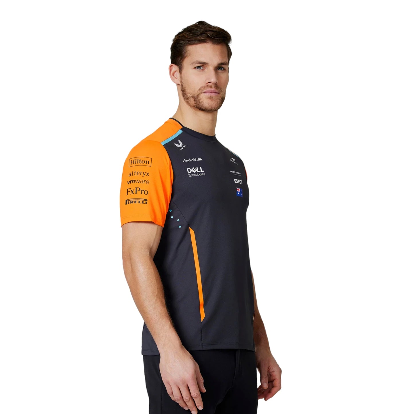 Mens Official Teamwear Set Up T-Shirt Oscar Piastri Formula 1 - Dash Racegear