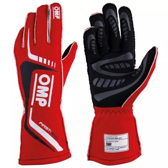 OMP First Evo Race Gloves - Dash Racegear