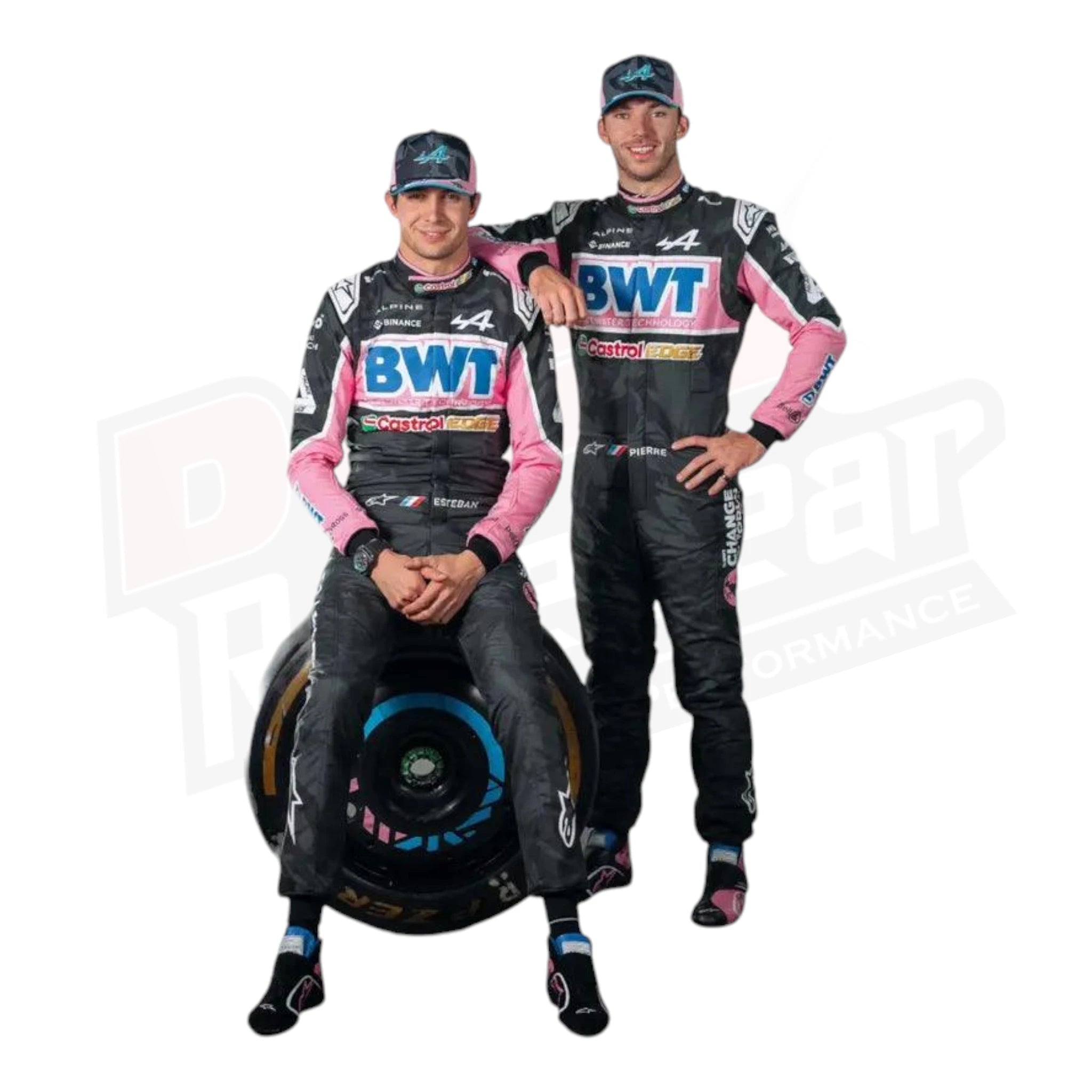 Esteban Ocon 2023 BWT Alpine F1 Team Race Suit - Las Vegas GP